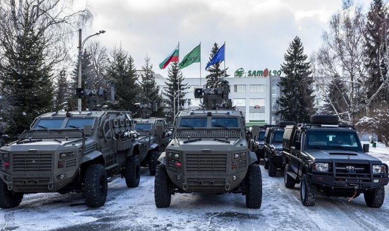 First batch of special forces vehicles reaches Bulgaria