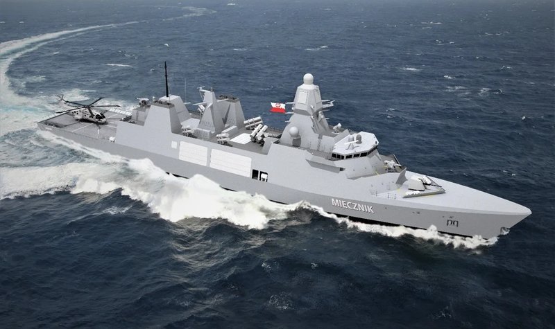 MBDA to provide Sea Ceptor naval defence systems for Polish Miecznik-class frigates