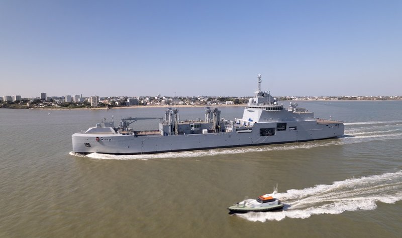 Two new European logistics support vessels enter sea trials