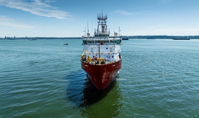 Canadian Coast Guard OOSV Naalak Nappaaluk enters sea testing phase