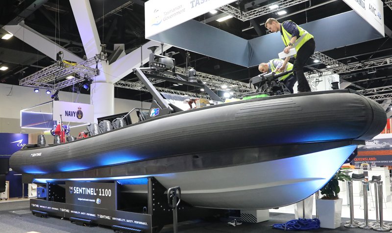 Indo-Pacific 2022: PFG unveils Sentinel 1100 watercraft