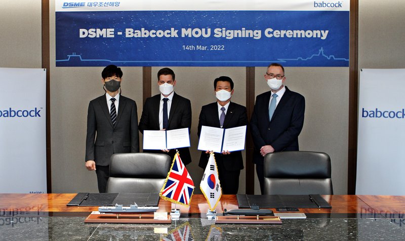 Babcock backs both designs for Korean aircraft carrier