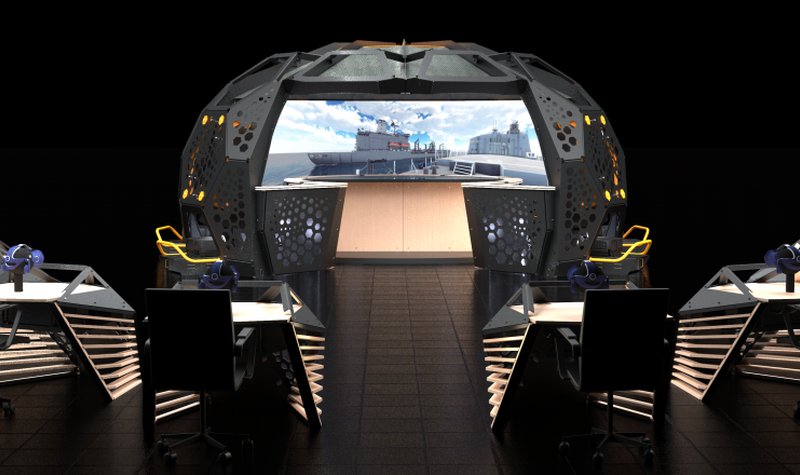 Simthetiq delivers immersive training classroom to Canadian navy