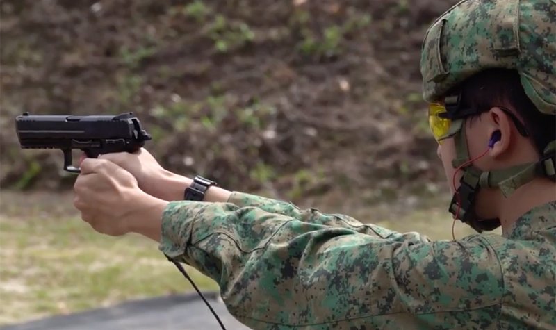 Singapore issues P30 pistol as new sidearm