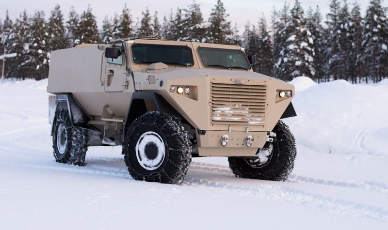 Sisu Auto unveils new armoured vehicle