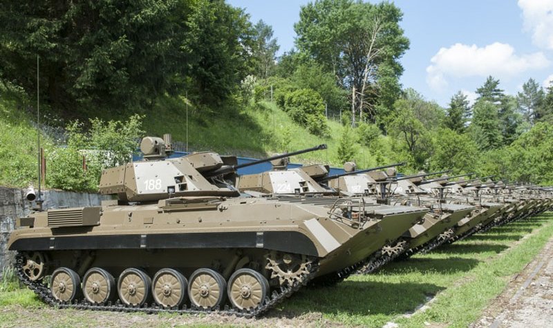 Slovakia receives upgraded BMP-2 vehicles