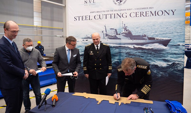 Sign of the times: Bulgarian shipyard cuts first steel on MMPVs