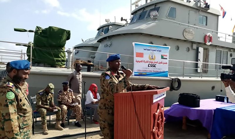 China supports Sudanese patrol boat upgrade