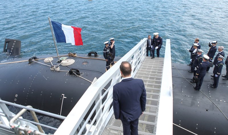 France’s first Barracuda-class submarine enters service
