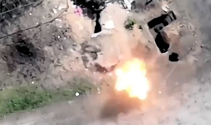 Ukraine strikes with Switchblade