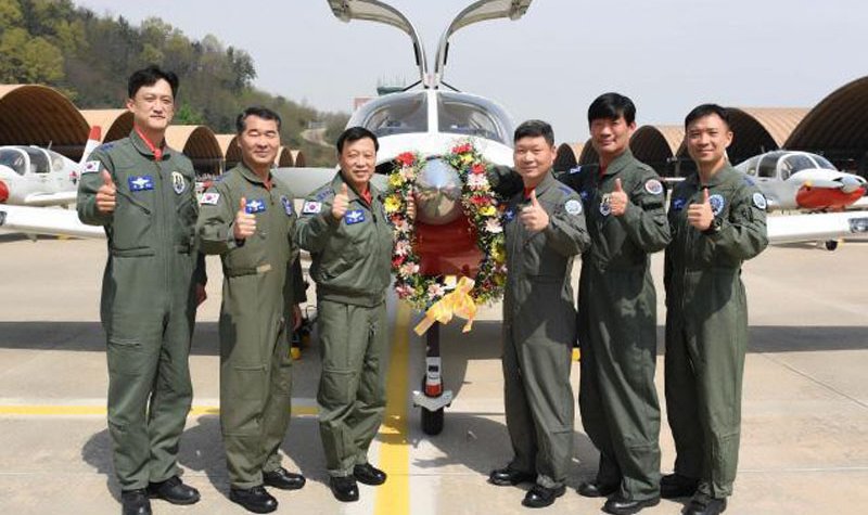 ROKAF retires T-103 training aircraft
