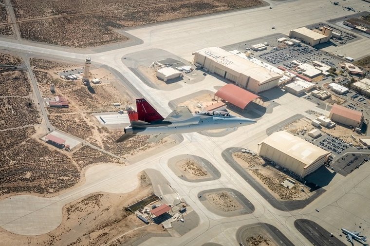 Boeing T-7A Red Hawk arrives at Edwards to begin testing - Vimarsana News
