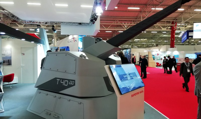 Euronaval 2018: Nexter debuts RapidFire Naval