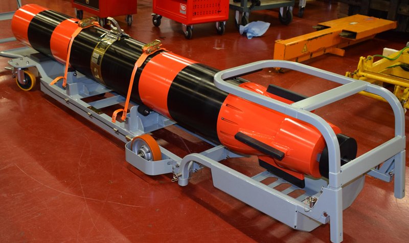 SEA develops lightweight torpedo trolley