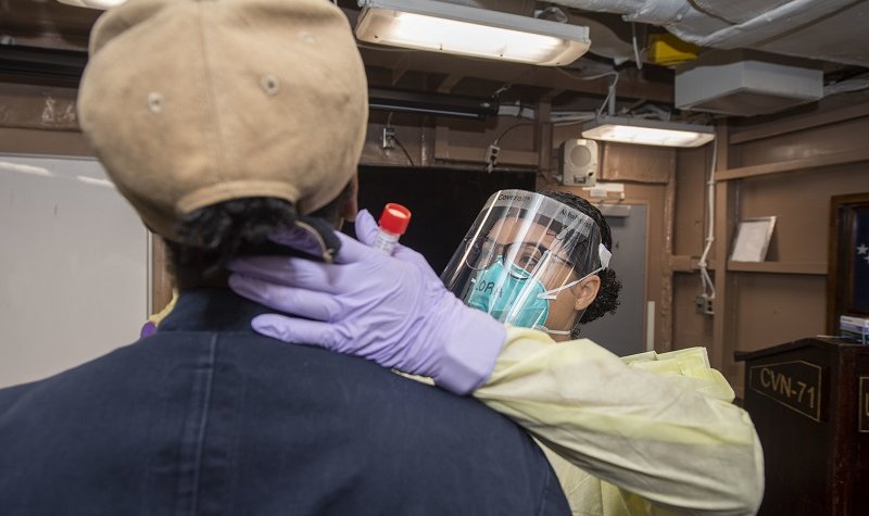 USN braced for further COVID-19 incidents as 10% of Roosevelt crew test positive