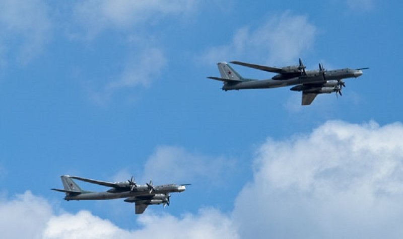 Russian bombers and fighters intercepted off Alaska
