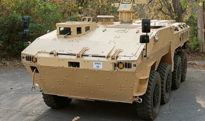 Indian Army receives a mix of wheeled armoured vehicles