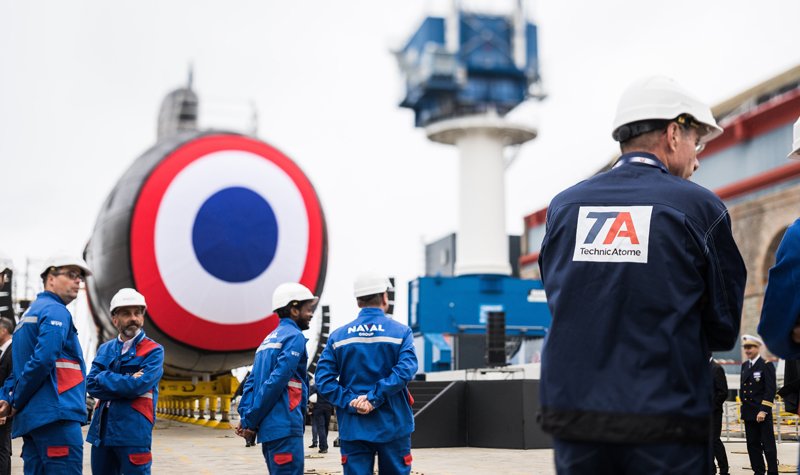 Suffren​ submarine nuclear reactor started up