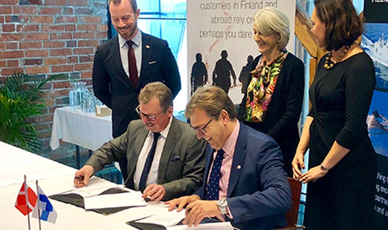 Terma, T&G Nordic sign agreement