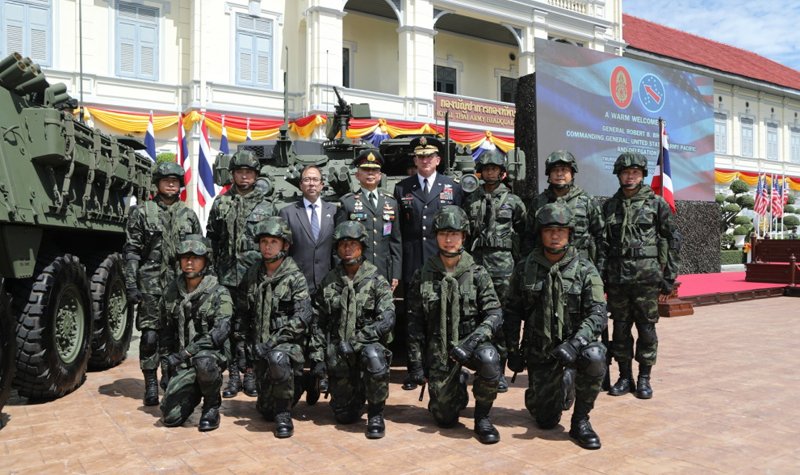 First Strykers handed over to Thailand