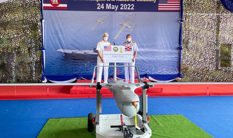 US hands over first RQ-21A to Thai navy