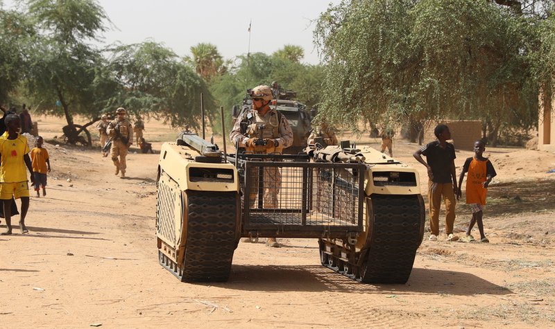 Estonian THeMIS patrols Mali for the first time