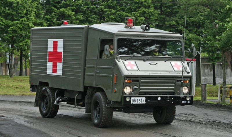 Japan develops armour for field ambulance