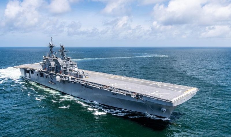 Huntington Ingalls delivers Tripoli to USN