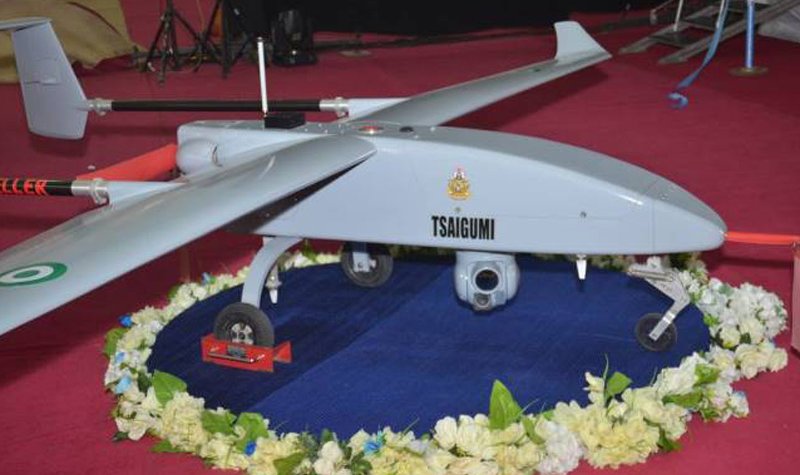 NAF inducts first indigenous UAV
