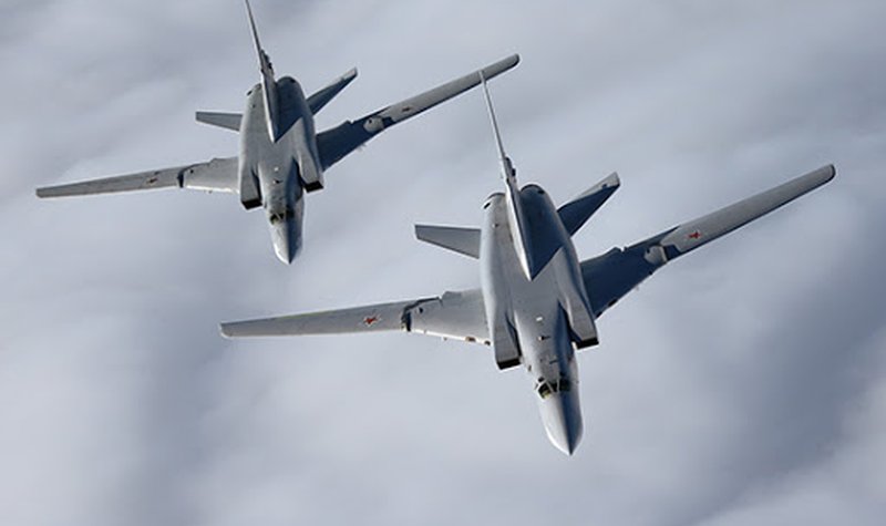 Four Russian strategic bombers fly near NATO airspace