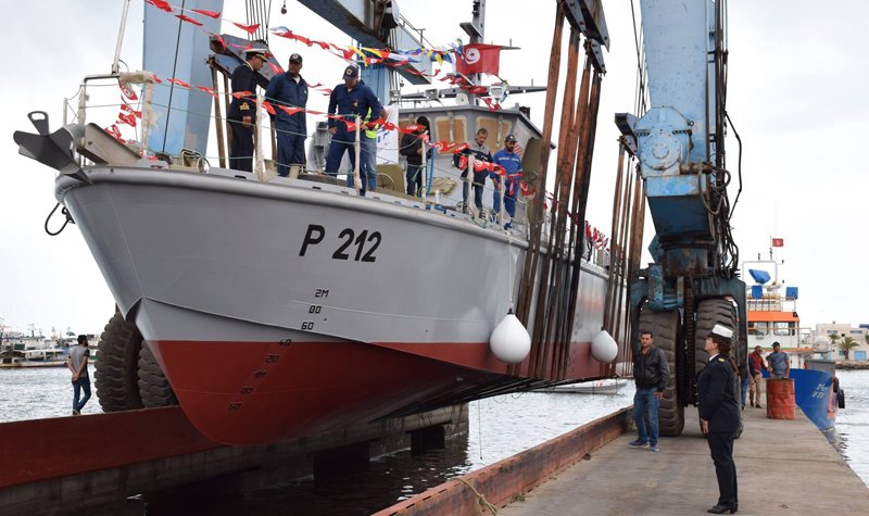 Tunisian Navy bolstered with locally built patrol boats