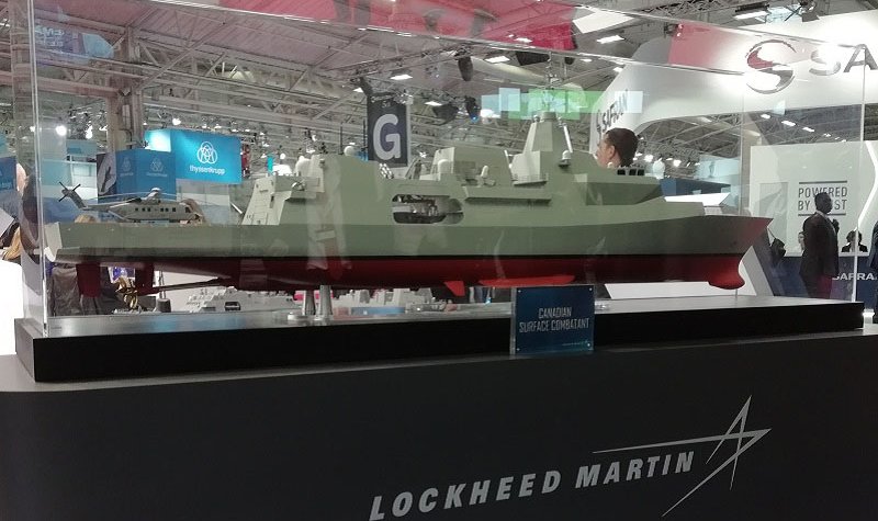 Euronaval 2018: Ten percent design difference between UK Type 26 and Lockheed CSC proposal