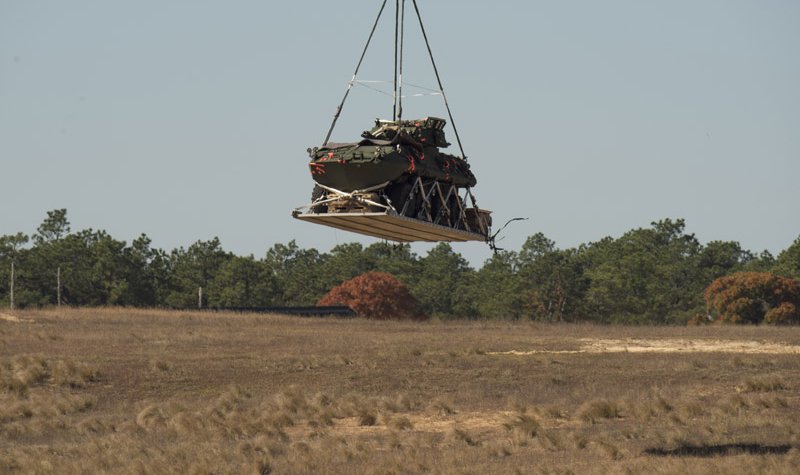 LAV-25 A2 in airdrop testing