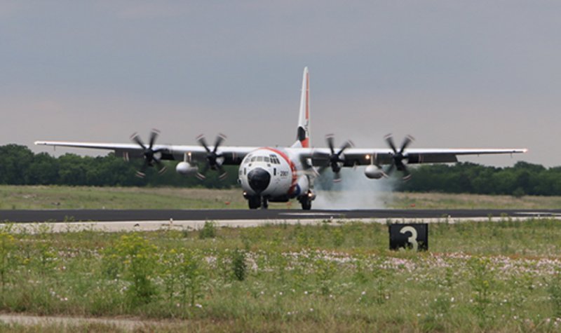 USCG delivers latest HC-130J for Minotaur retrofit