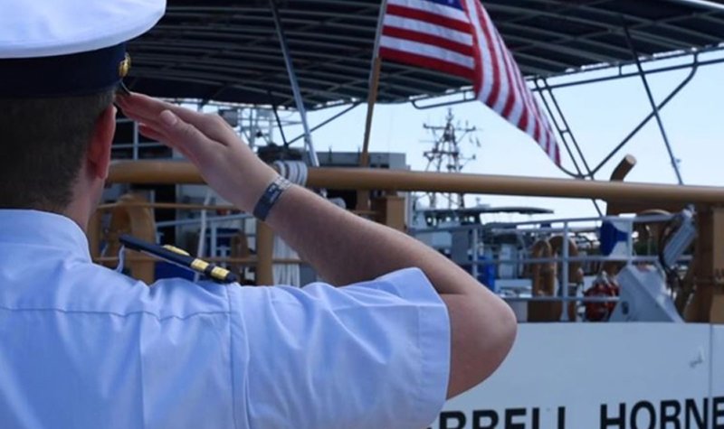 USCG receives Terrell Horne FRC