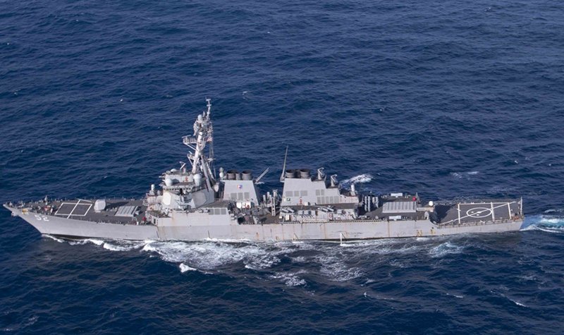 China accuses USS Barry of incursion into territorial waters