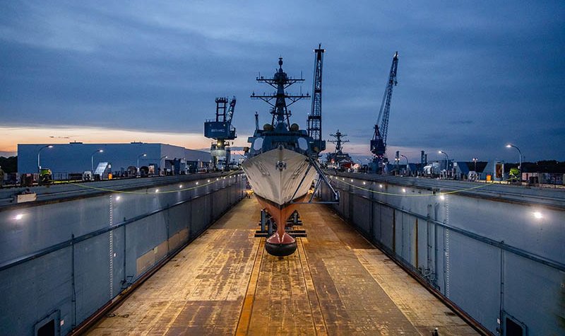 USN picks Bath Iron Works for post-delivery work on DDG 120