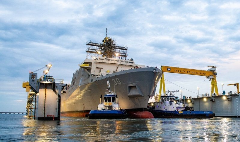 HII names LPD 30 the USS Harrisburg