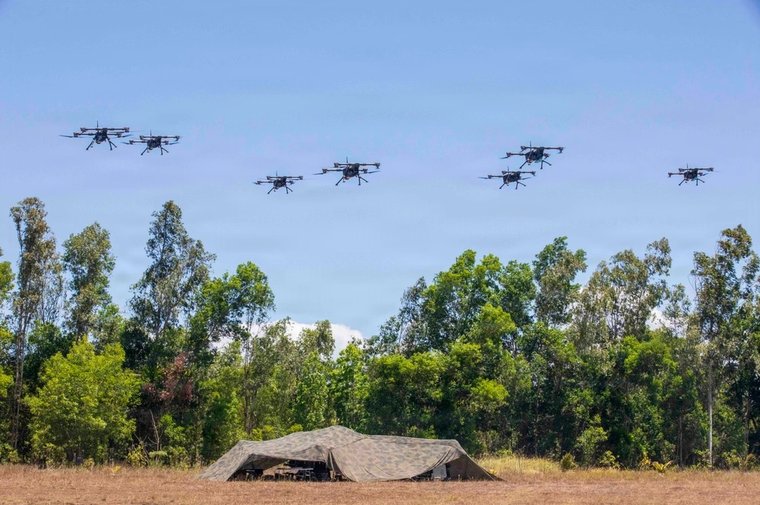 US military tests AI-powered CUAS turret against drone swarms