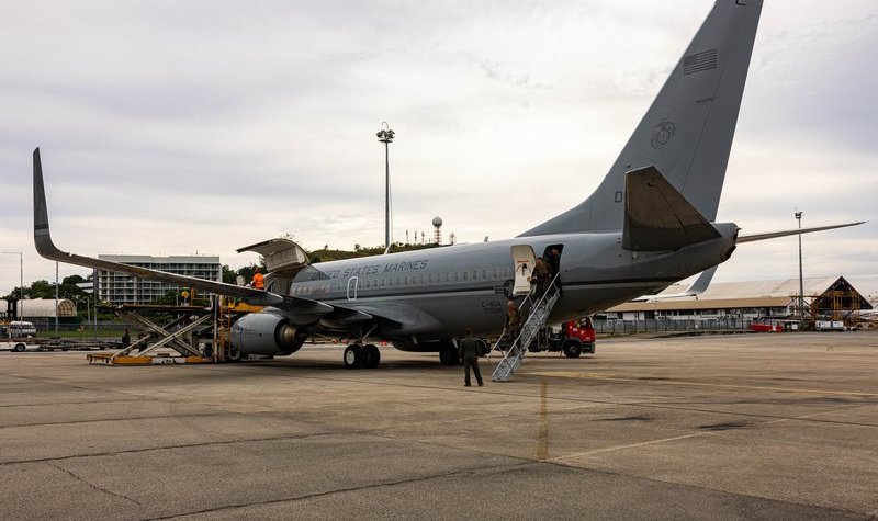 How US marines and sailors trained for humanitarian assistance in Indo-Pacific region