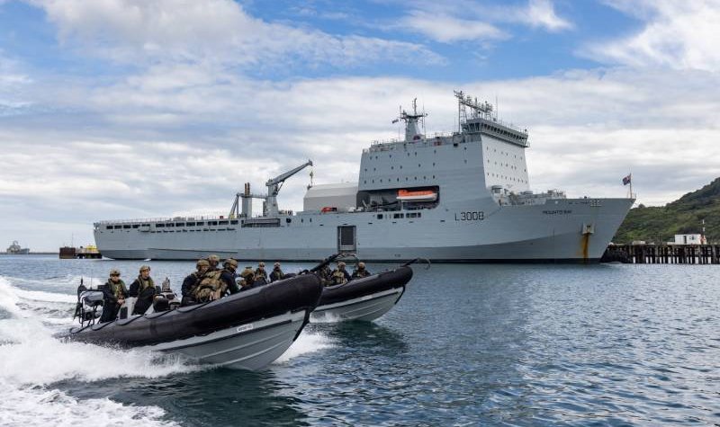 Royal Marines trial UAS swarms and autonomous systems