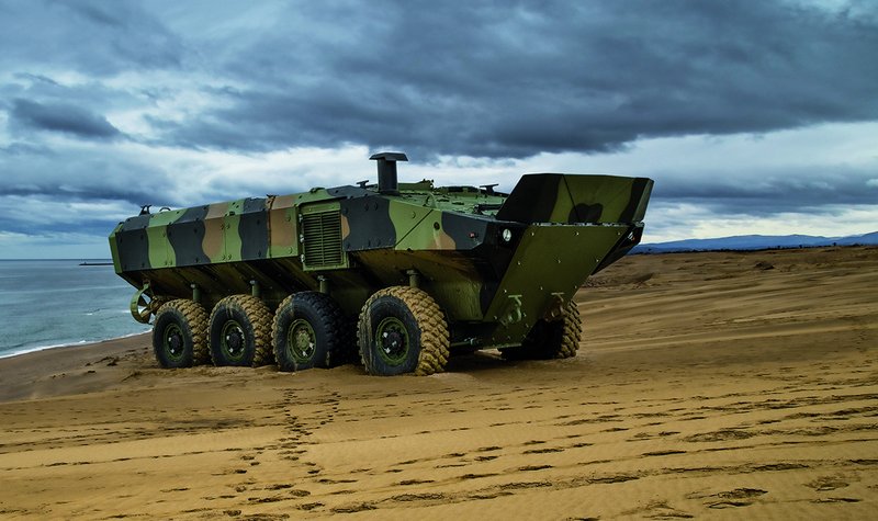 Italian Navy orders amphibious armoured personnel carriers