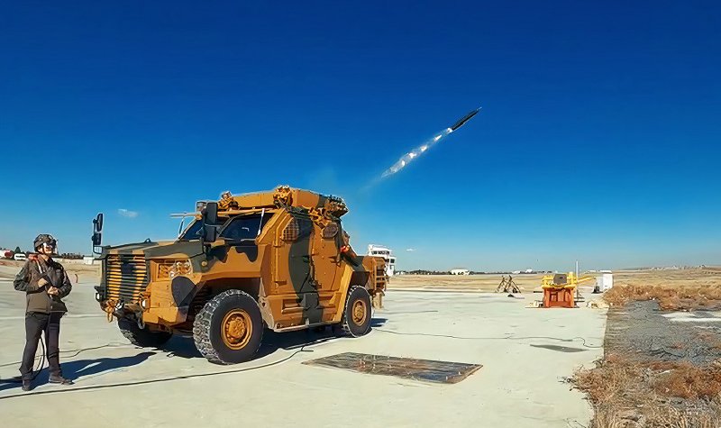 Turkey tests new Multi-Barrel Rocket Launcher