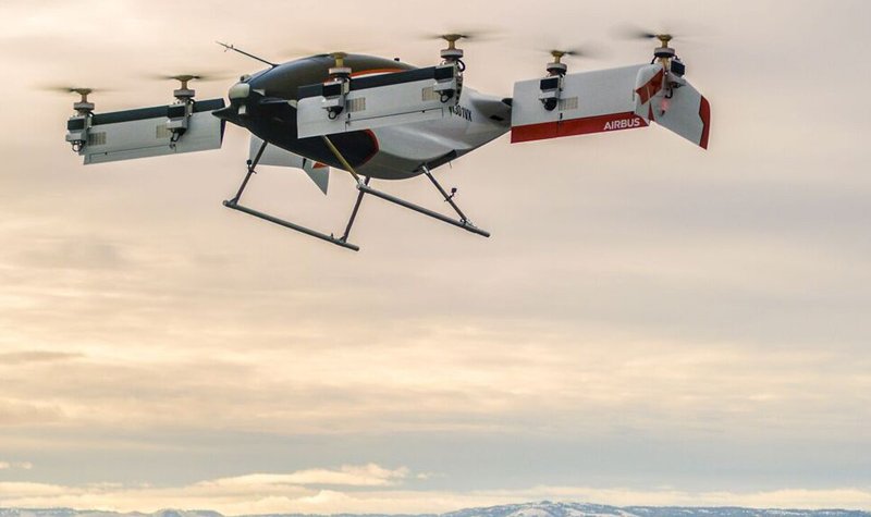 Airbus succesfully tests self-flying taxi