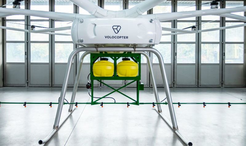 John Deere and VoloCopter introduce agricultural UAV