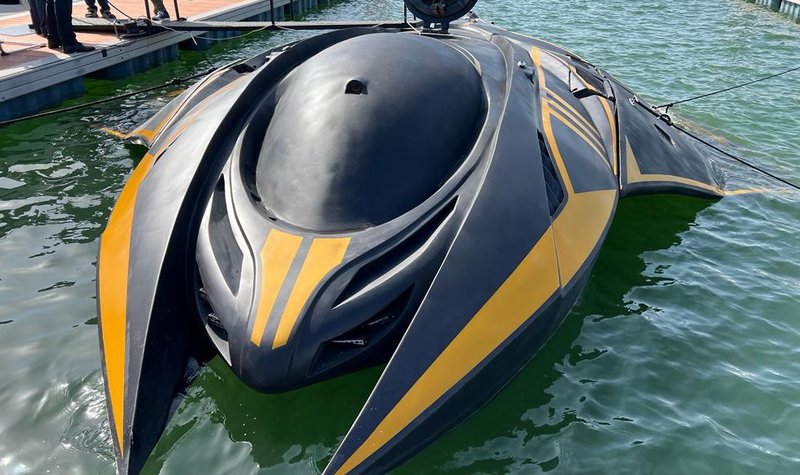 Unique Kronos submarine makes a splash at NAVDEX 2023