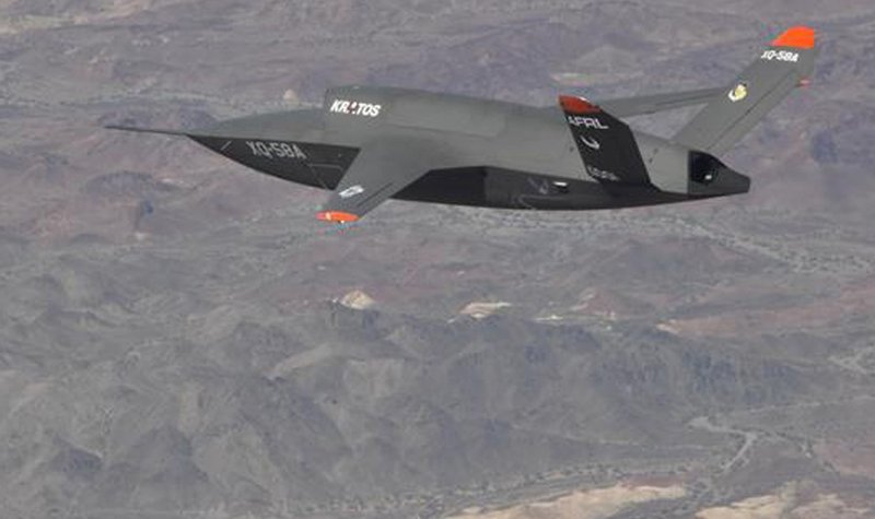 XQ-58A Valkyrie in third flight test