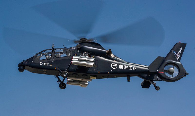 Z-19E helicopter completes firing tests