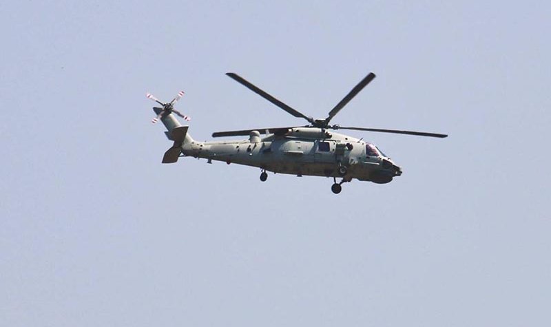 Chinese Z-20F ASW helicopter makes tantalising appearance