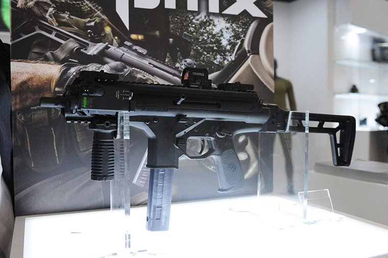 Submachine Gun Psg Milipol 2017] Beretta Unveils New PMX Submachine